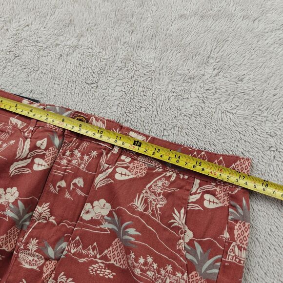 Jachs Bleecker Shorts Men's 32 Burnt Orange Stitch Fix Stretch Twill Tropical - Picture 4 of 5